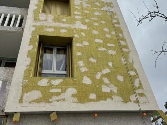 Kardigan isolation extérieure