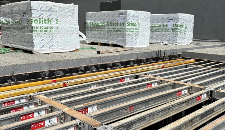 isolation sous-faces de dalles FDC